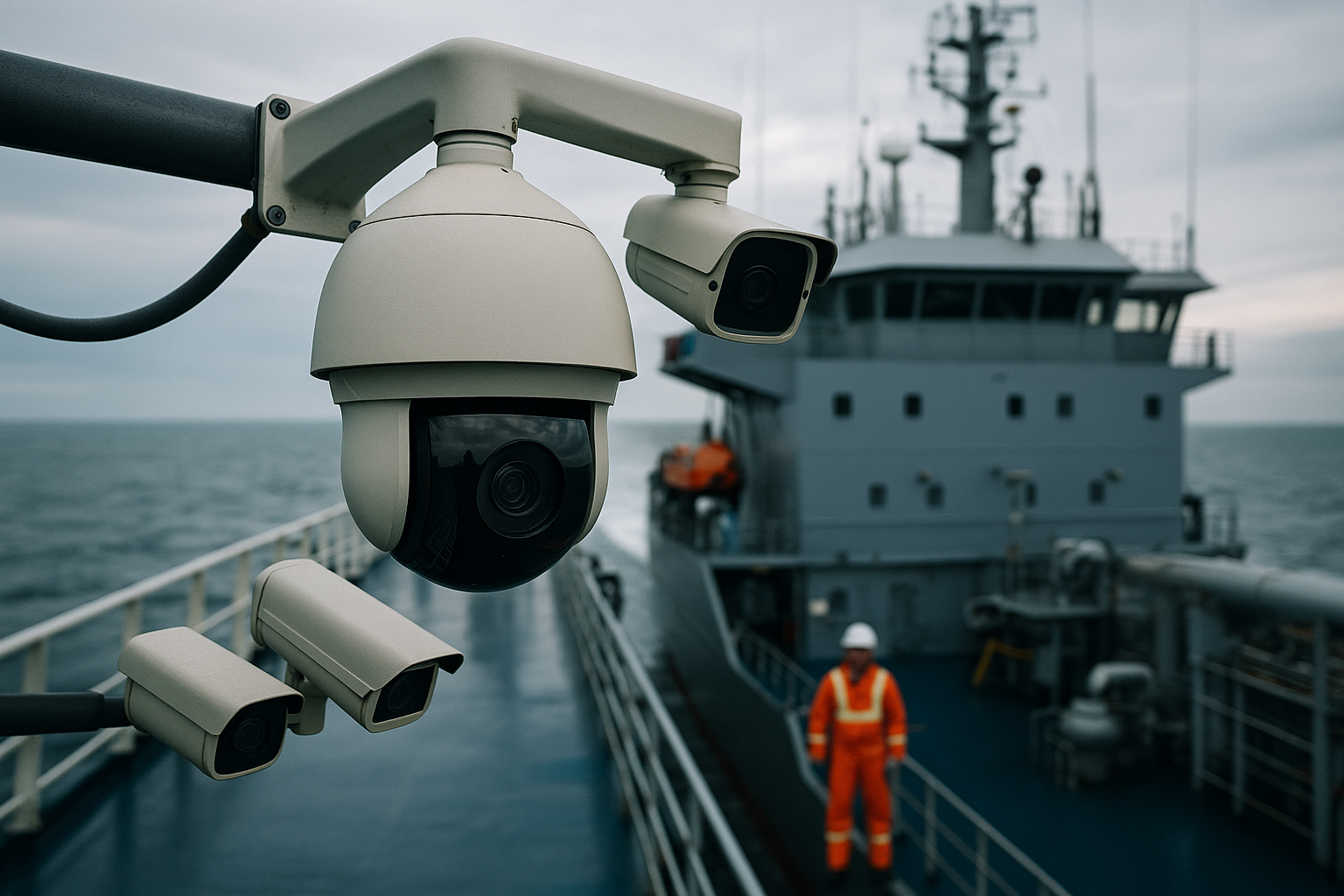 Eyes at Sea: How AI-Powered CCTV Transforms Maritime Security and Operations